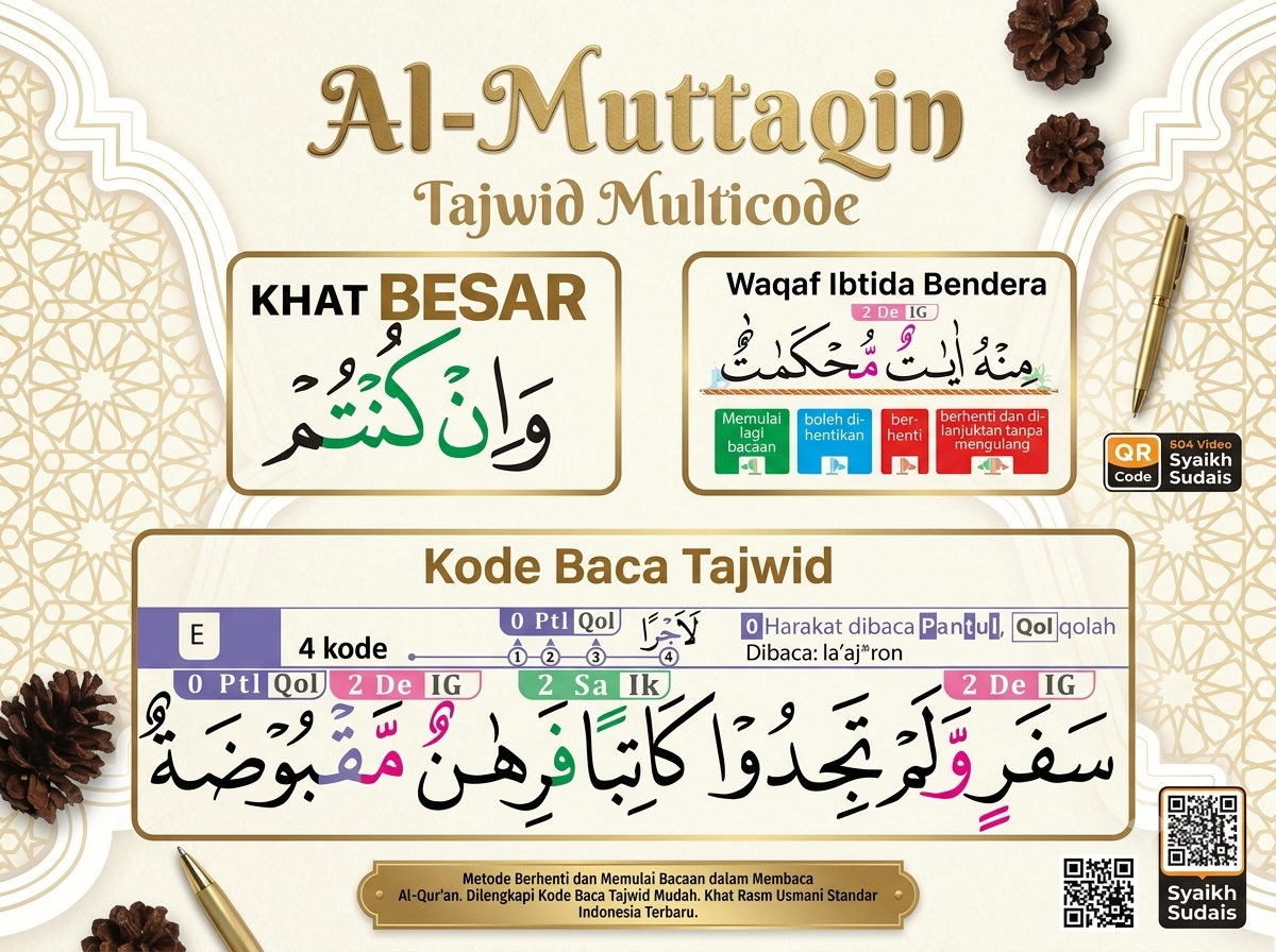 Cara Kerja Tajwid Multikode